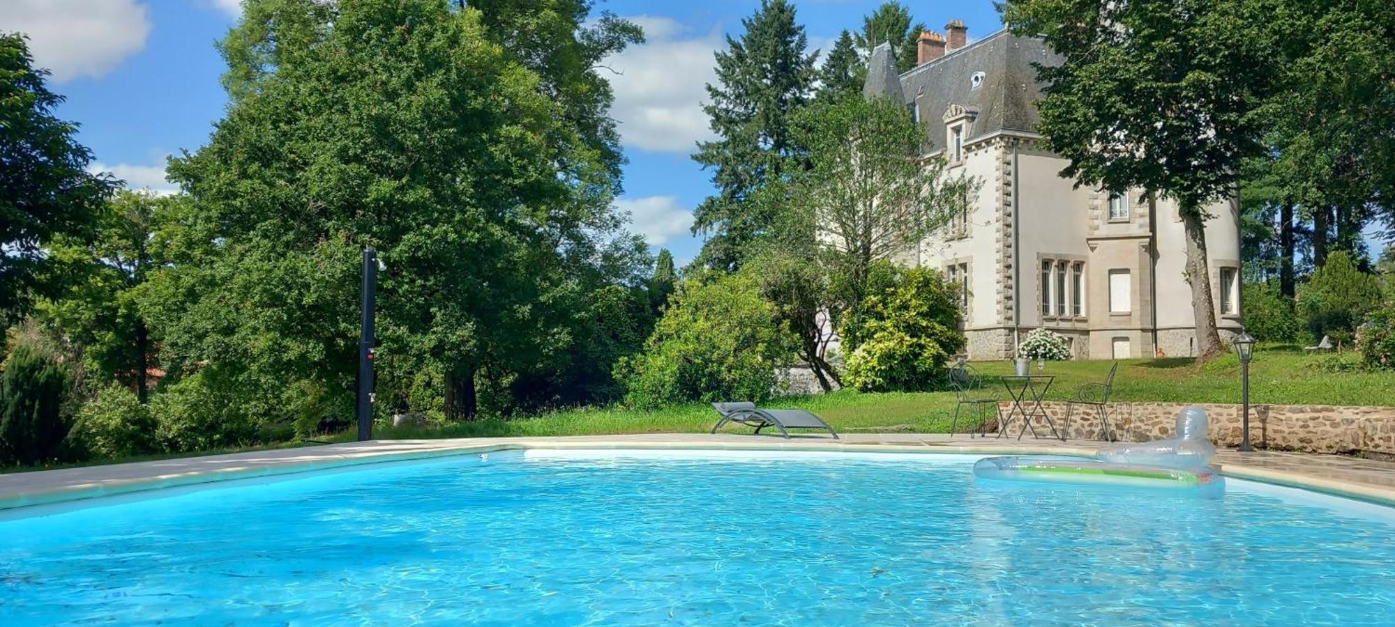 Saint-Léonard-de-Noblat Chateau Maleplane B&B 외부 사진